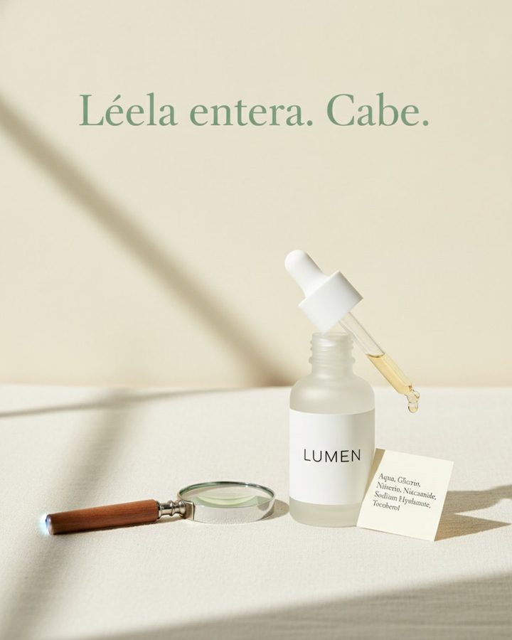 Post de ejemplo para Lumen: Una etiqueta que se lee entera